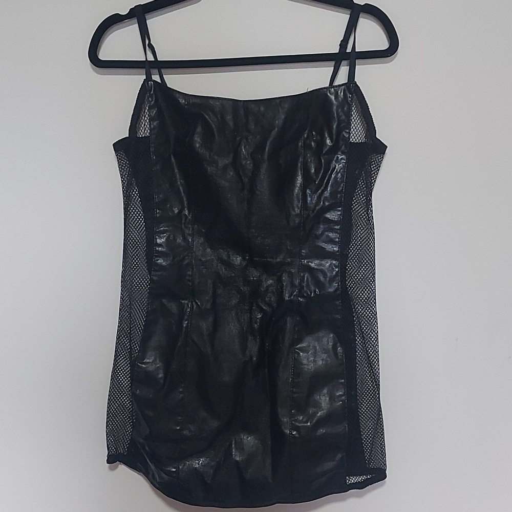 Black level mesh shirt costume halloween goth dance